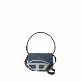 1Dr Shoulder Bag - Cotton - Blue