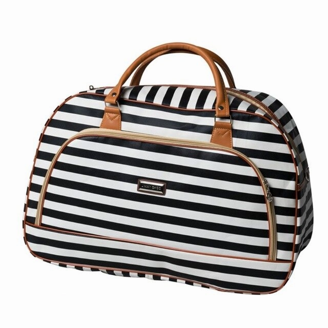 2019 Fashion Travel Bag Zipper Pu Leather Travel Bag Women Weekender Storage Carry On Travel Fashion Brand Design