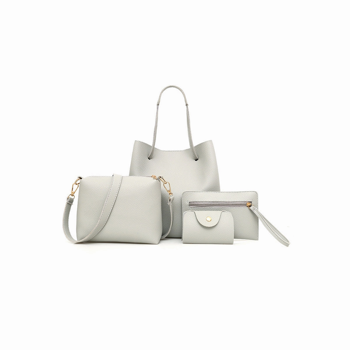 4Pcs Women's Bag Simple Shoulder Bag