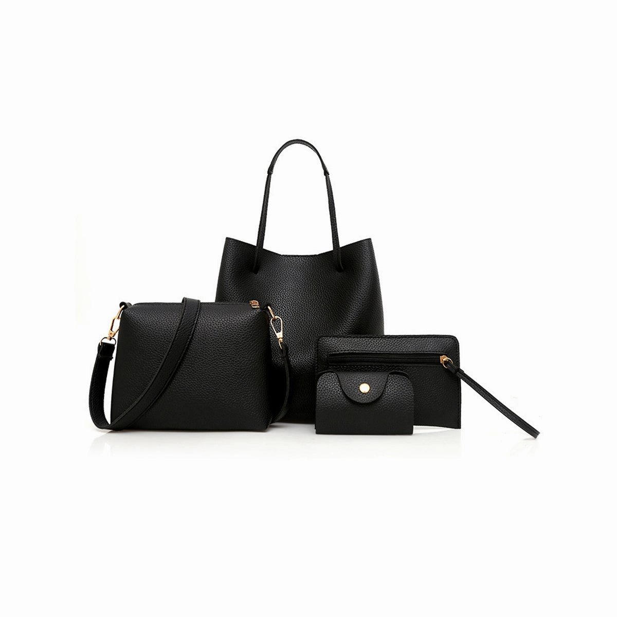 4Pcs Women's Bag Simple Shoulder Bag