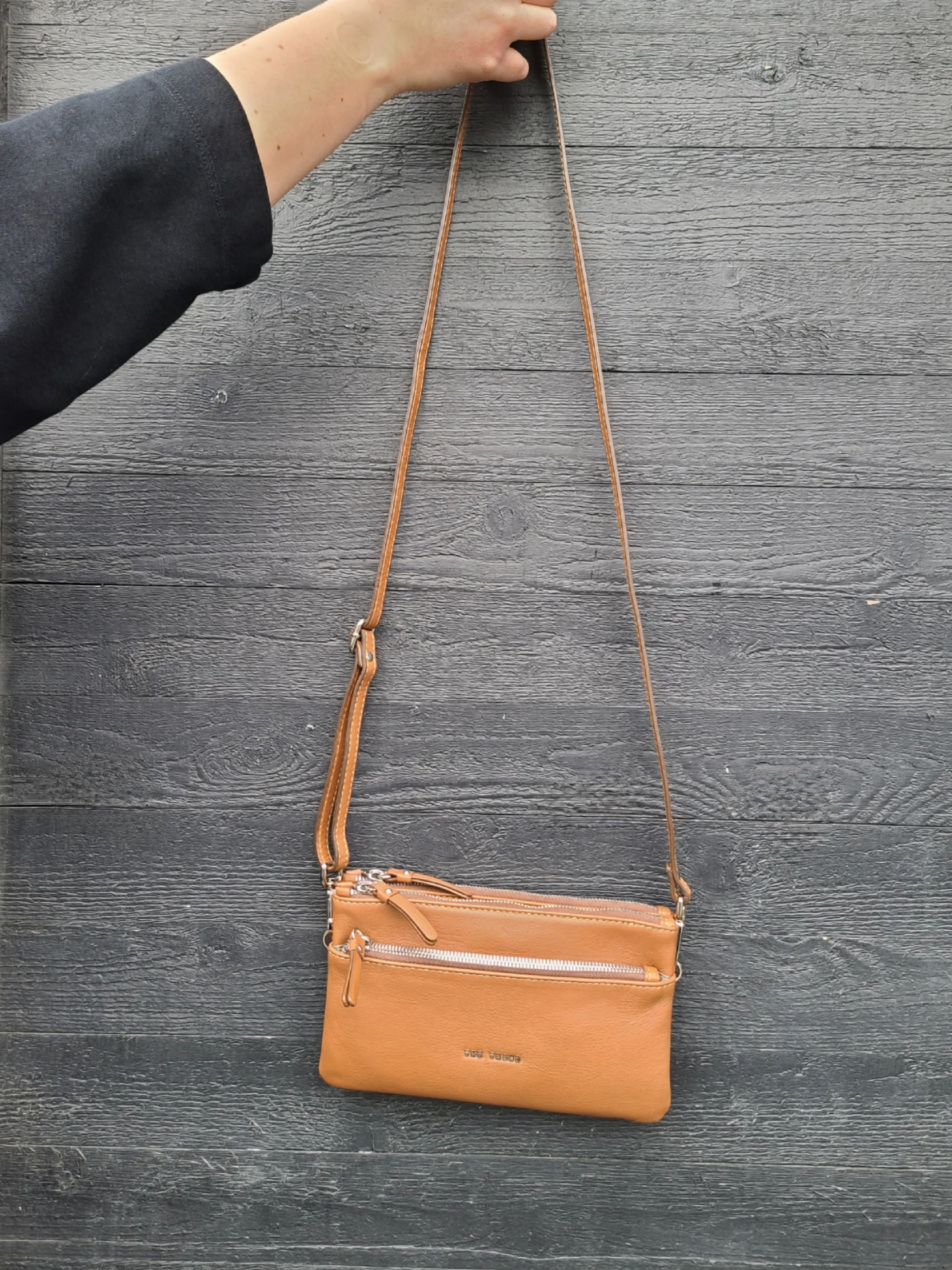 580525 Milan Tan Leather Bag
