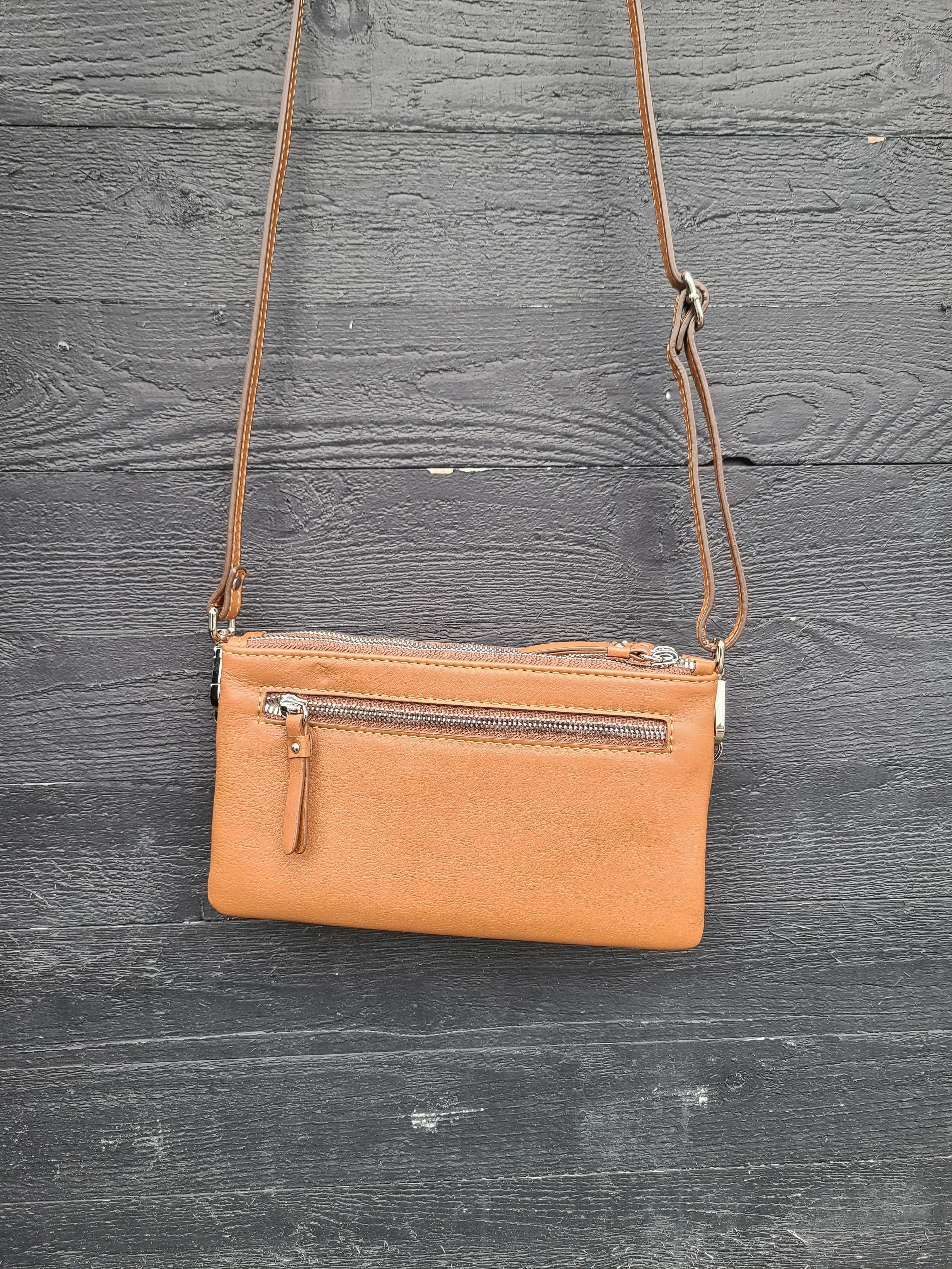 580525 Milan Tan Leather Bag
