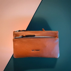 580525 Milan Tan Leather Bag