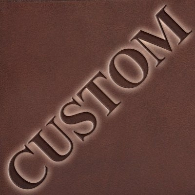 [Personalized Initials Embossing]Jack Georges Belting Triple Gusset Top Zip Leather Briefcase in Brown