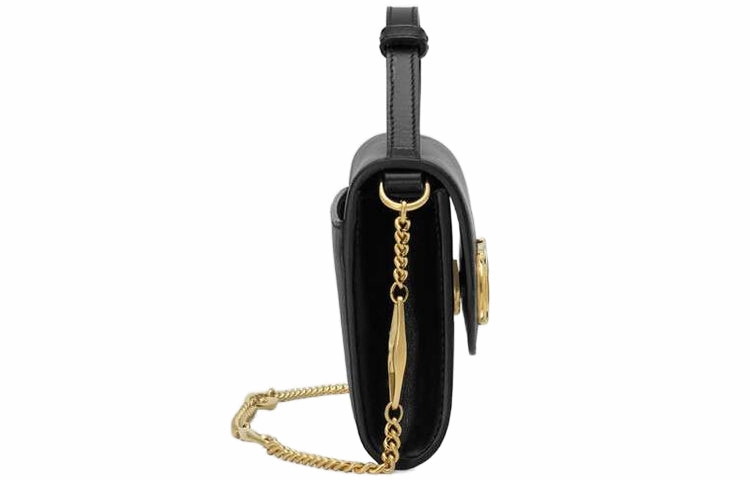 (WMNS) GUCCI Zumi Leather Shoulder Bag Black 564718-05J0X-1000