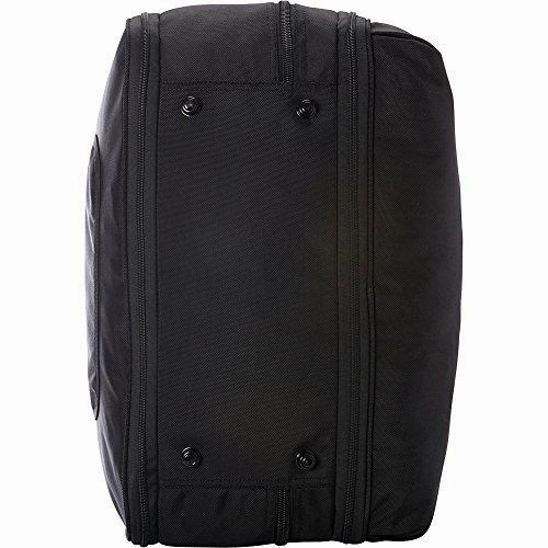 A. Saks 21" Double Expandable Soft Carry-On (Black/Red)
