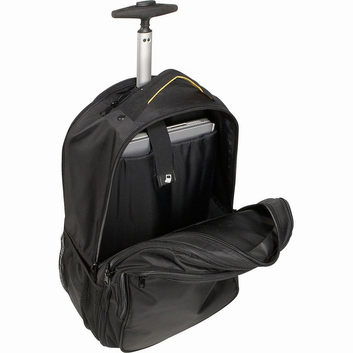 A. Saks Deluxe Expandable Wheeled Computer Backpack