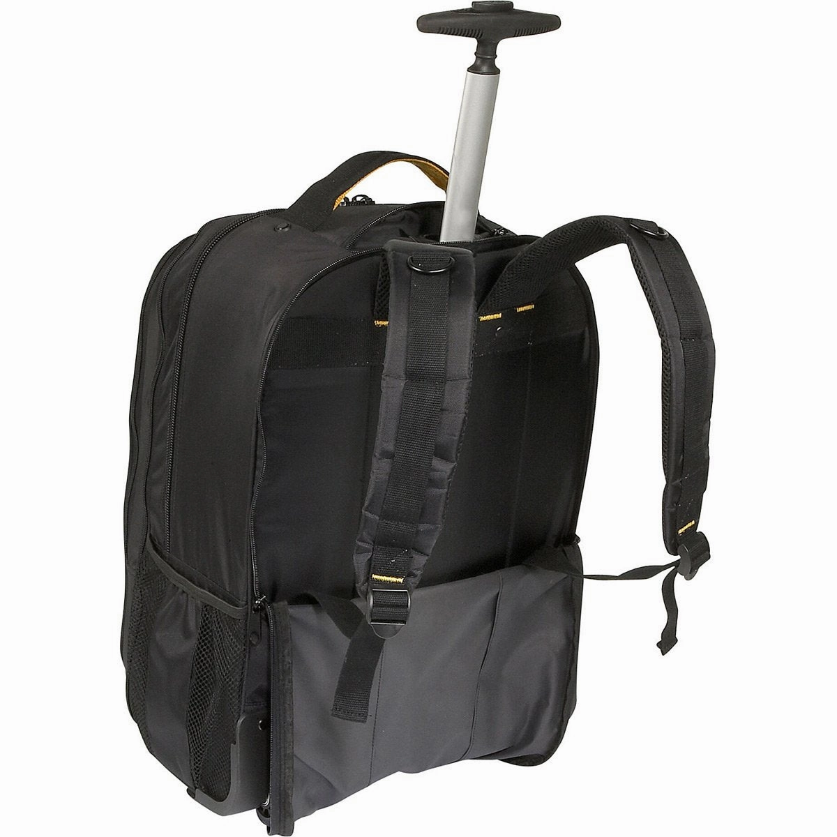 A. Saks Deluxe Expandable Wheeled Computer Backpack
