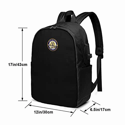 Aac P-40 Warhawk 49fg 7th Fighter Squadron Popular Business Laptop Backpack 17 Inch Large Capacity Versatile Travel Bag Comfort Bag Durable School Bag