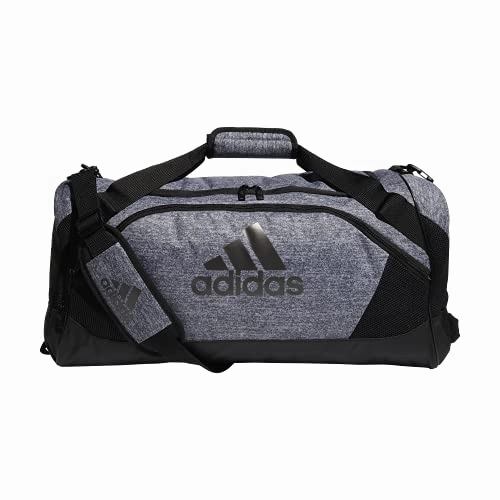 adidas Team Issue II Medium Duffel Bag, Onix Jersey, ONE SIZE