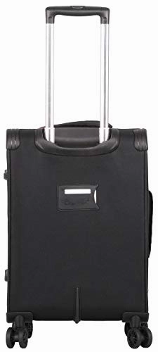 Aerolite 21 Carry On Ultra Lightweight Spinner Suitcase & Flight Bag Under Seat Shoulder Bag Set