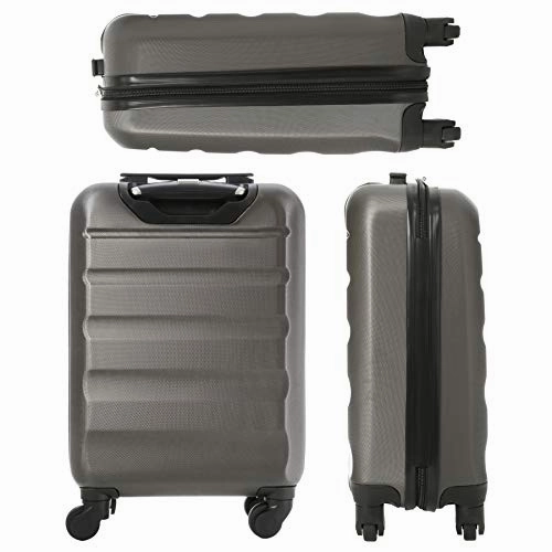 Aerolite 22x14x9 Hard shell Suitcase Spinner Carry On   Under Seat Holdall
