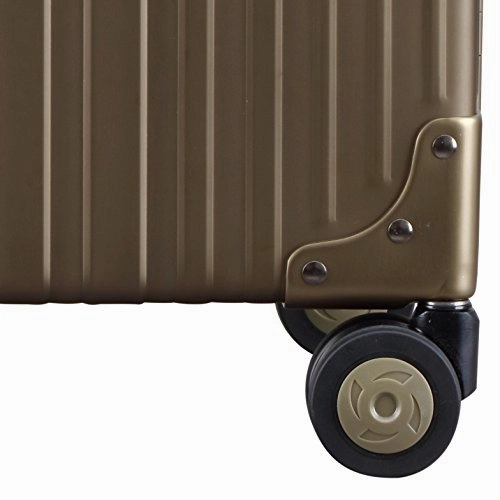 Aleon 19" International Carry-On Aluminum Hardside Luggage Bronze