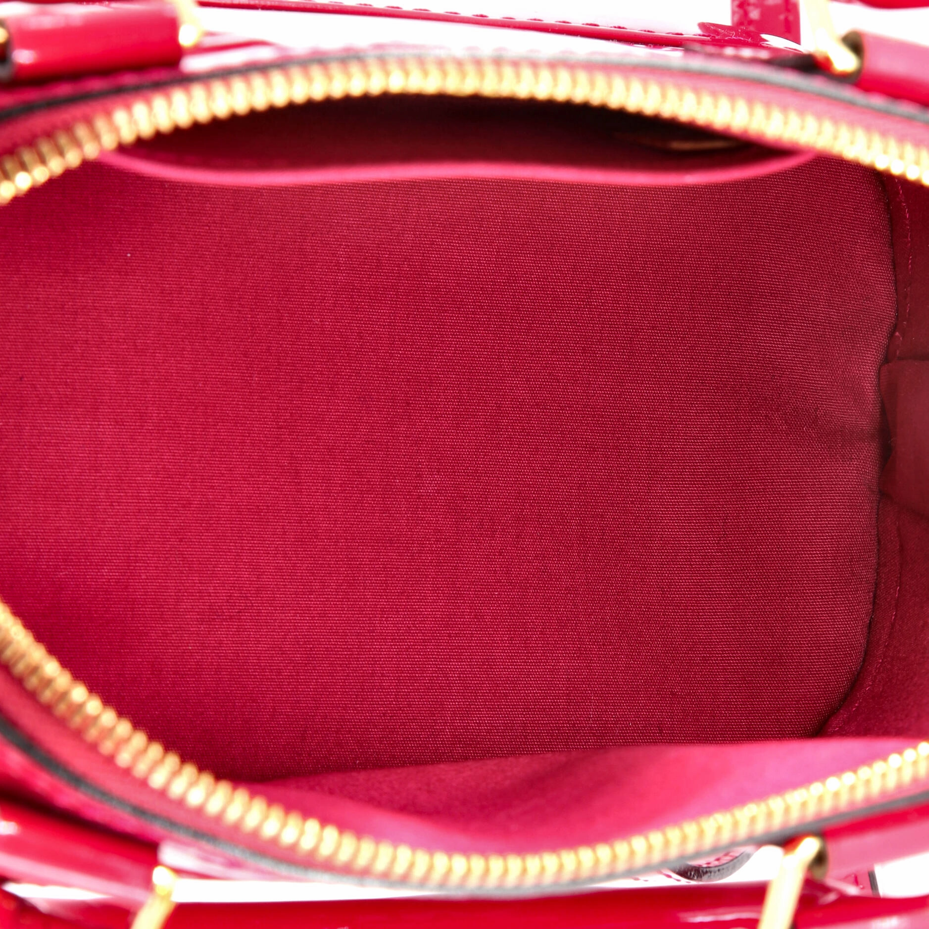 Alma Handbag Monogram Vernis BB
