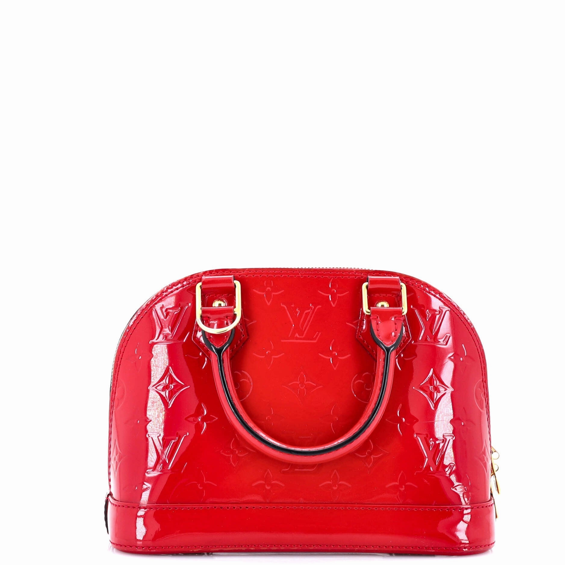 Alma Handbag Monogram Vernis BB