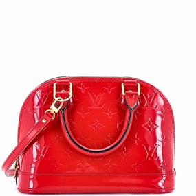 Alma Handbag Monogram Vernis BB