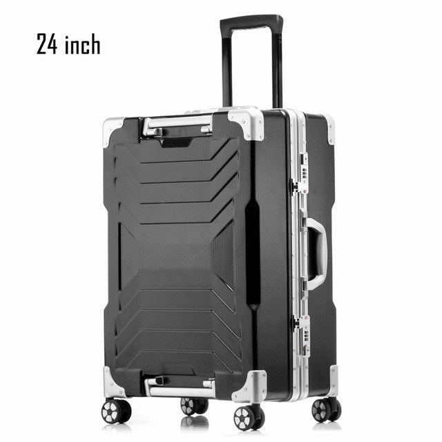 Aluminum Trolley Suitcase Carry On Spinner Wheel Travel Luggage 20"/24"/29" Rolling Luggage