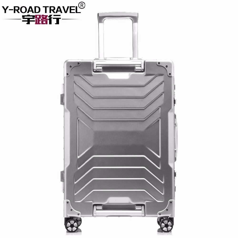 Aluminum Trolley Suitcase Carry On Spinner Wheel Travel Luggage 20"/24"/29" Rolling Luggage