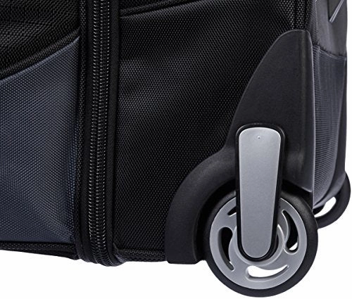 Amazonbasics Ripstop Wheeled Duffel - 35-Inch, Black