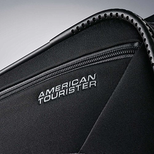 American Tourister Checked-Medium, Black/Grey