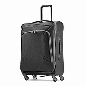 American Tourister Checked-Medium, Black/Grey