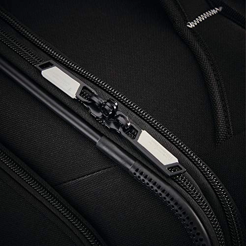 American Tourister Re-Flexx Softside Carry On Luggage With Spinner Wheels, Black/White
