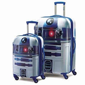 American Tourister Star Wars 2 Piece Set 21 & 28 Hardside Spinner (One Size, Star Wars R2-D2)