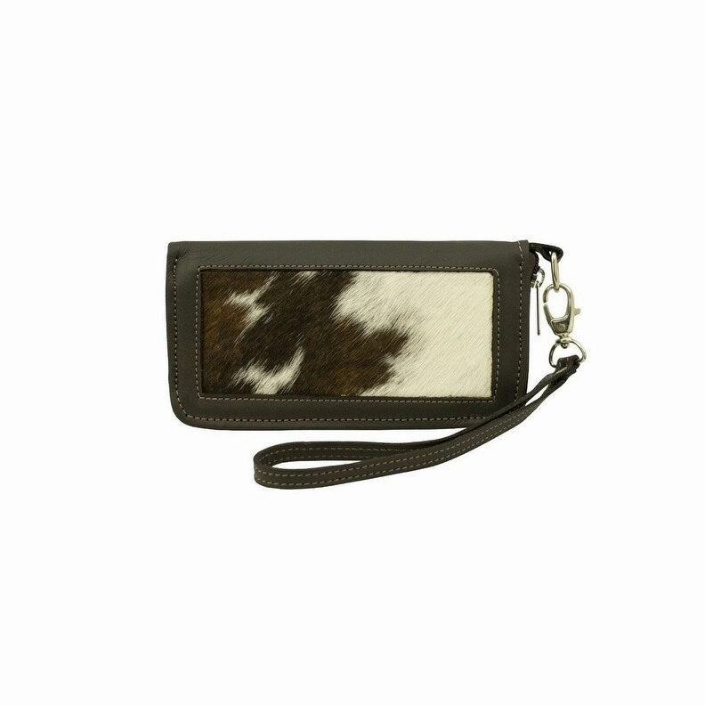 American West Western Wallet Womens Cow Town Pony Hair On 4150082 - 8 x 4