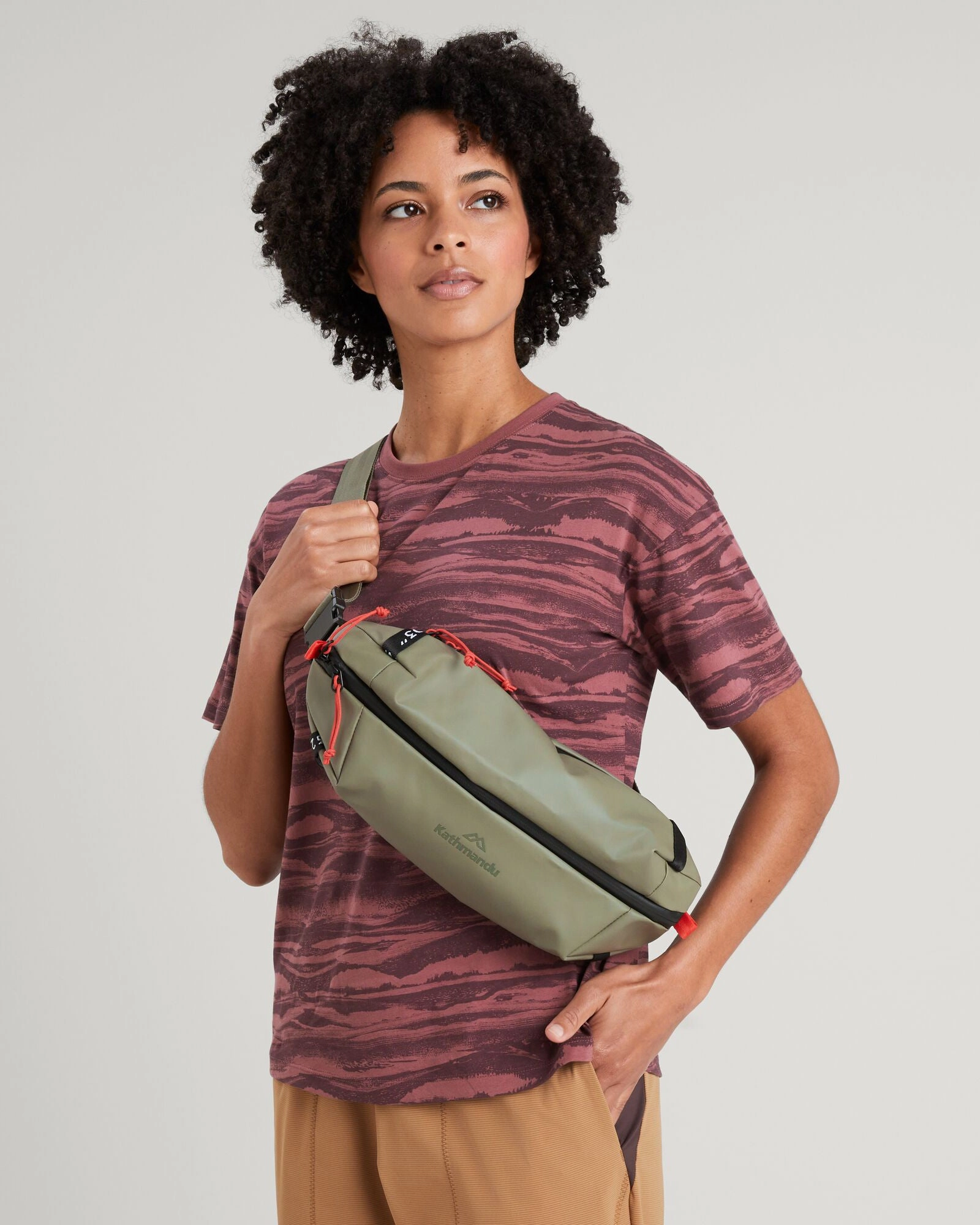 Amphi Cross Body Bag - Beech