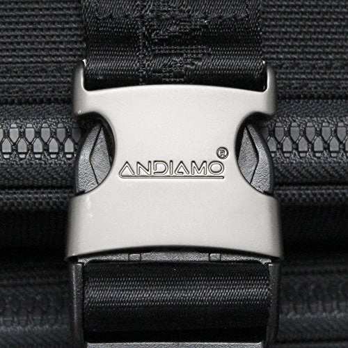 Andiamo Avanti Collection 28 Inch Expandable Spinner, Midnight Black, One Size