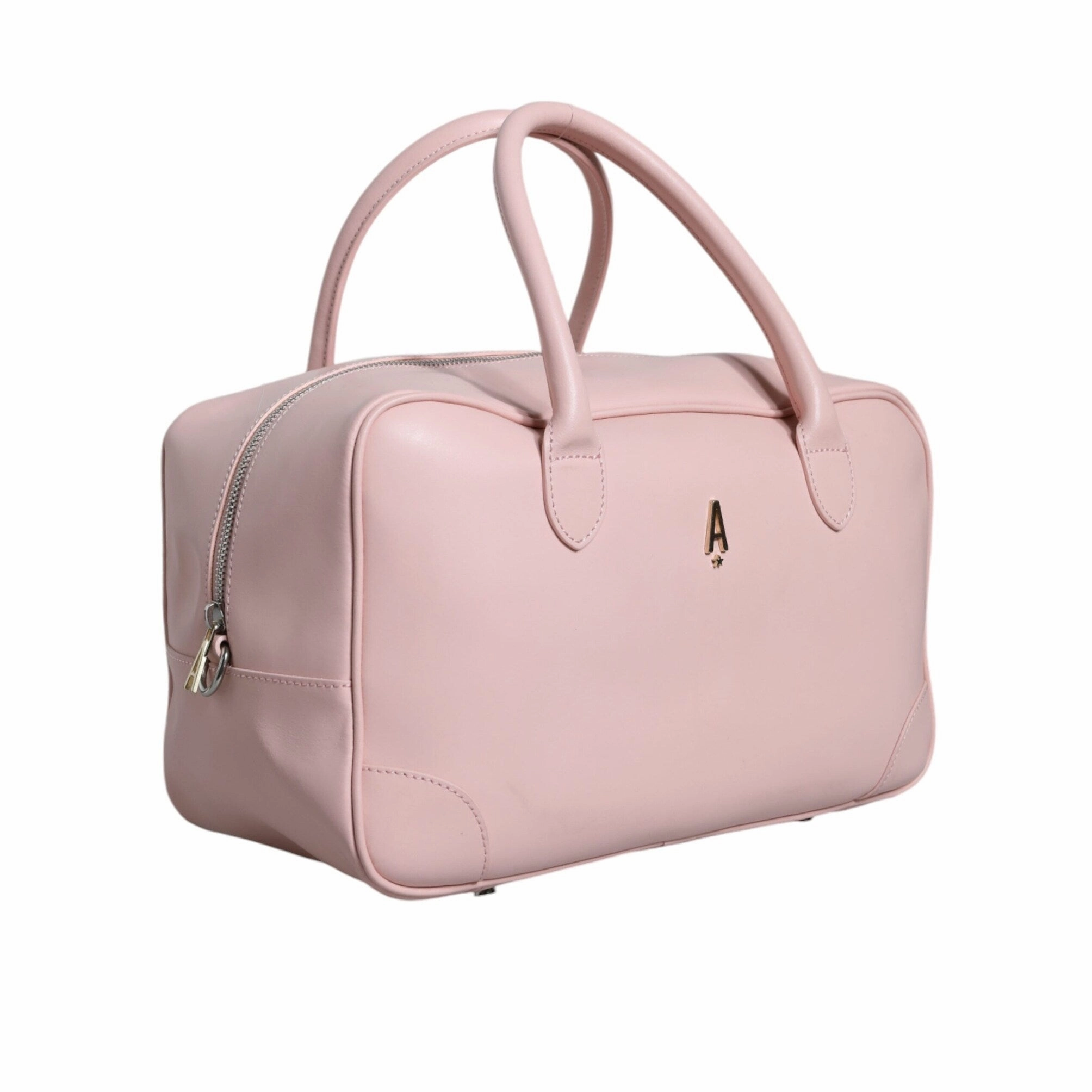 Aniye By Pink Leather Logo Top Handle Duffel HandWomen's Women Women's Bag
