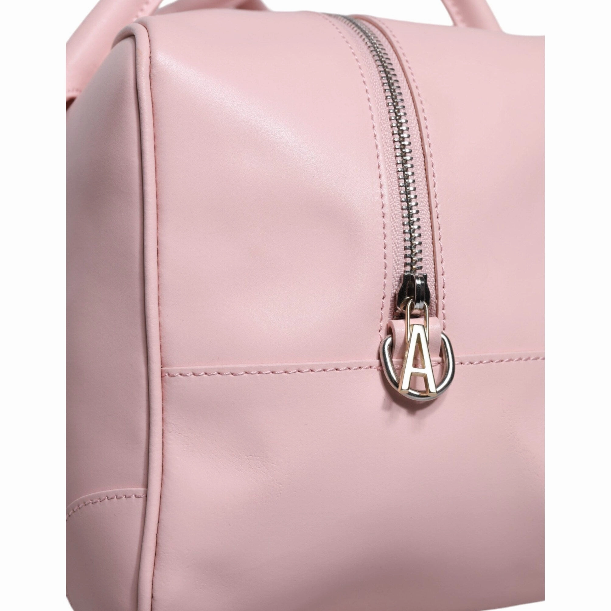 Aniye By Pink Leather Logo Top Handle Duffel HandWomen's Women Women's Bag