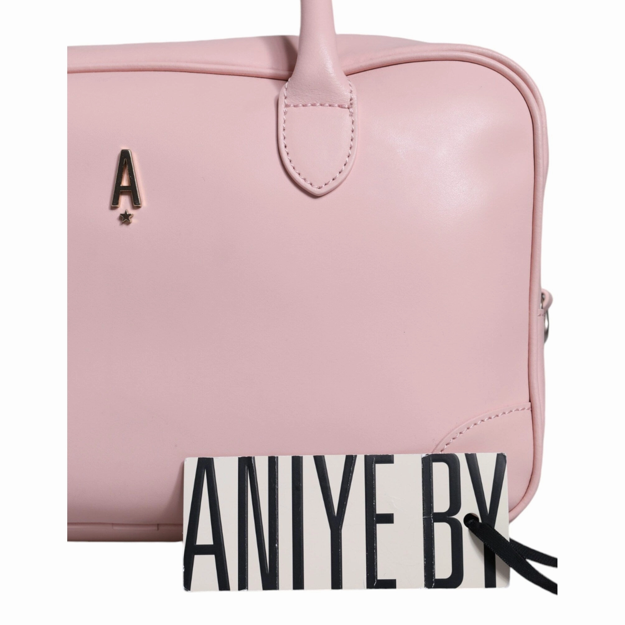 Aniye By Pink Leather Logo Top Handle Duffel HandWomen's Women Women's Bag