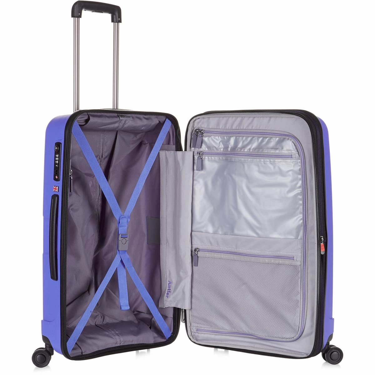 Antler Lightning Dlx 21In Carry On Spinner Suitcase