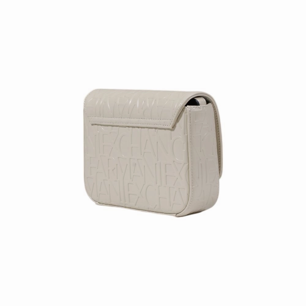 Armani Exchange Beige Polyethylene Handbag