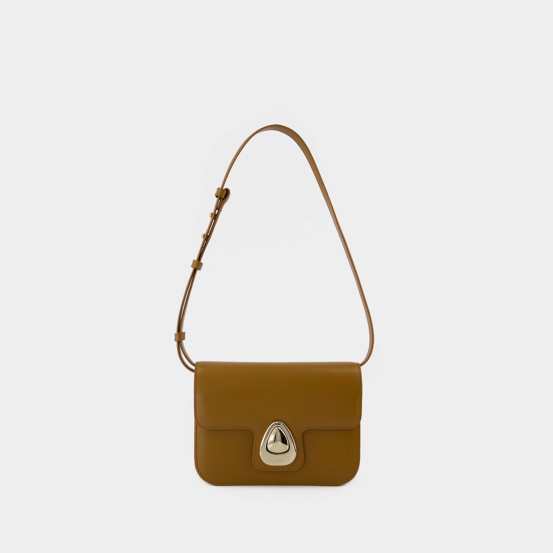 Astra Small Crossbody - A.P.C - Leather - Brown