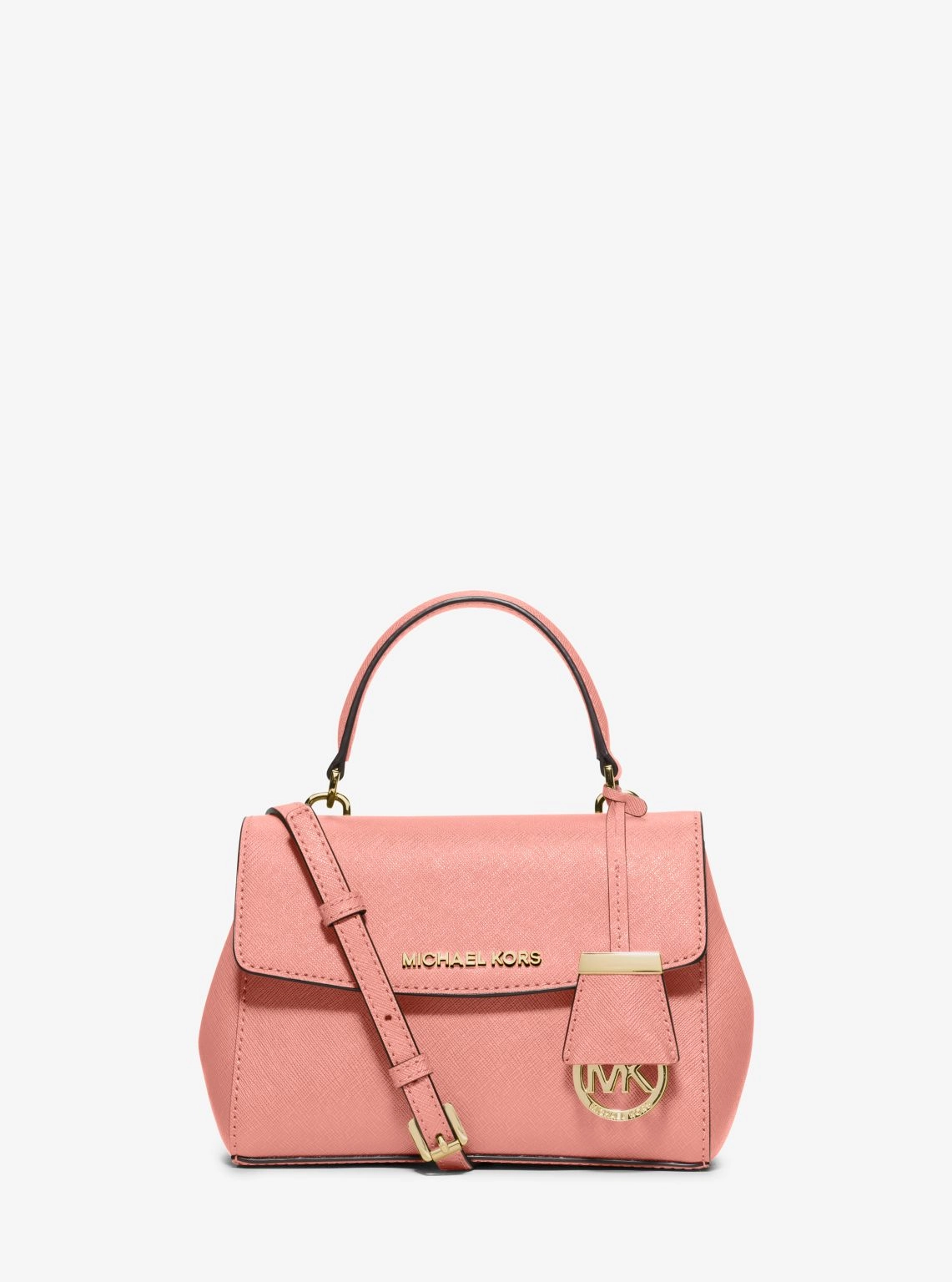 Ava Extra-Small Saffiano Leather Crossbody