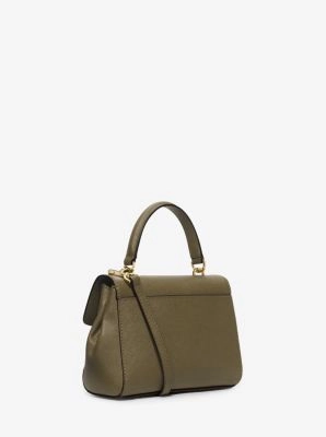 Ava Extra-Small Saffiano Leather Crossbody