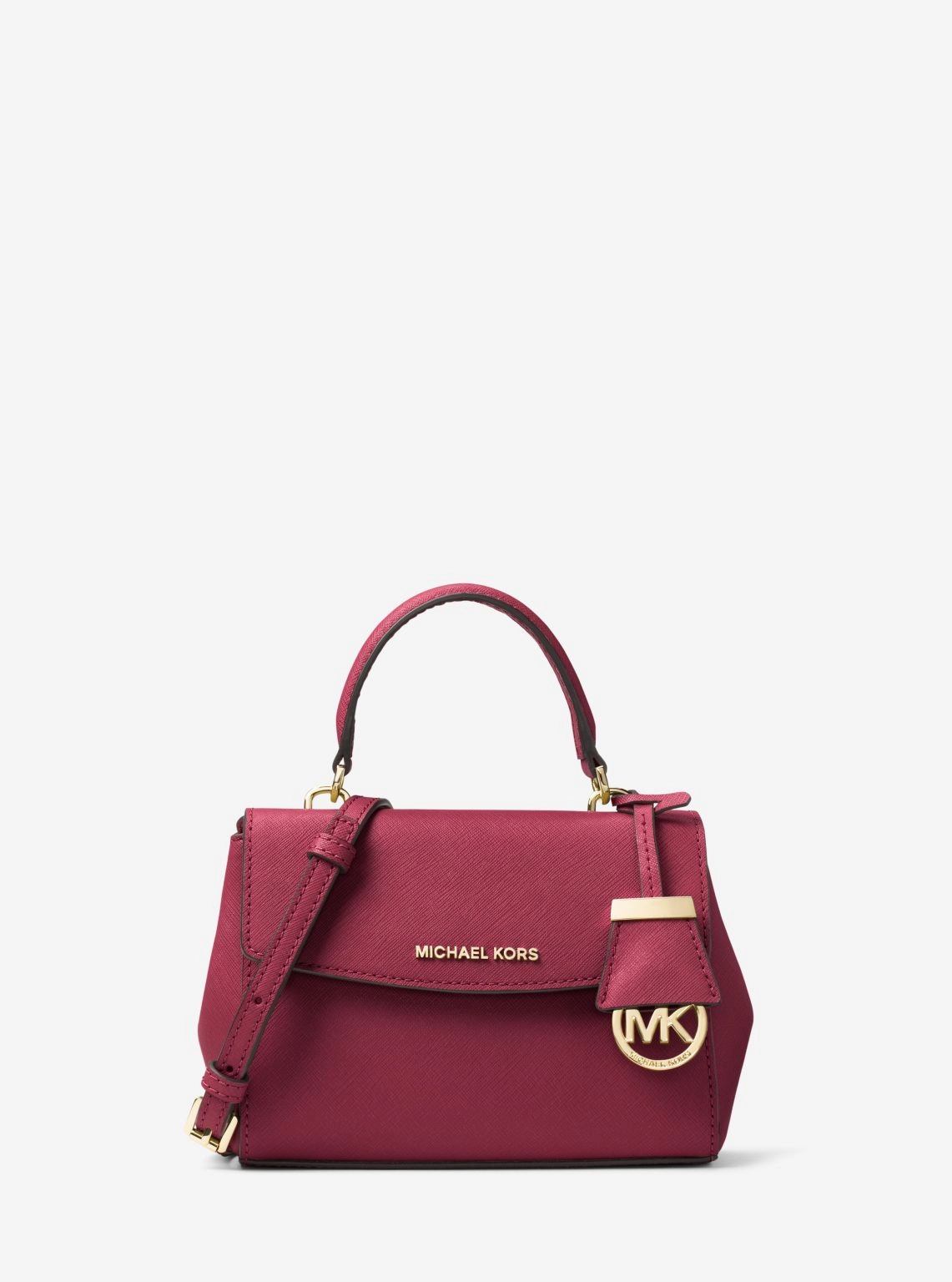 Ava Extra-Small Saffiano Leather Crossbody