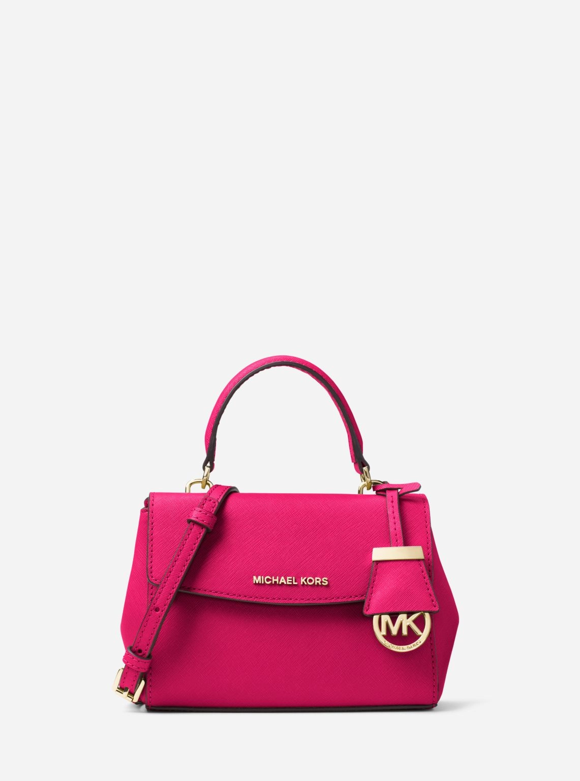 Ava Extra-Small Saffiano Leather Crossbody