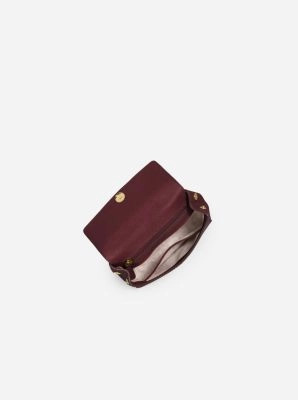 Ava Extra-Small Saffiano Leather Crossbody