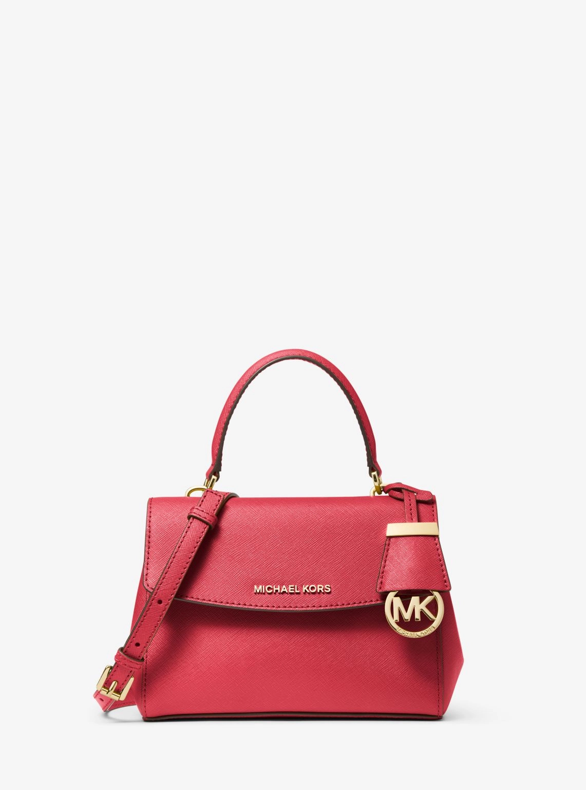Ava Extra-Small Saffiano Leather Crossbody