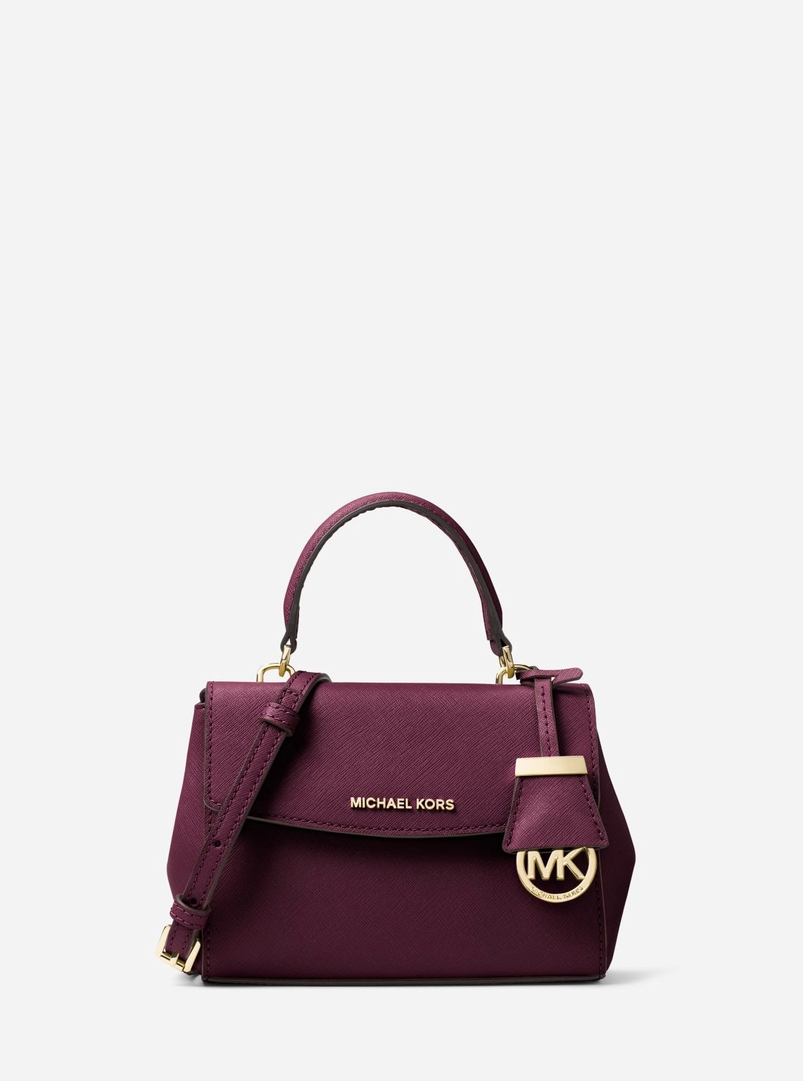Ava Extra-Small Saffiano Leather Crossbody