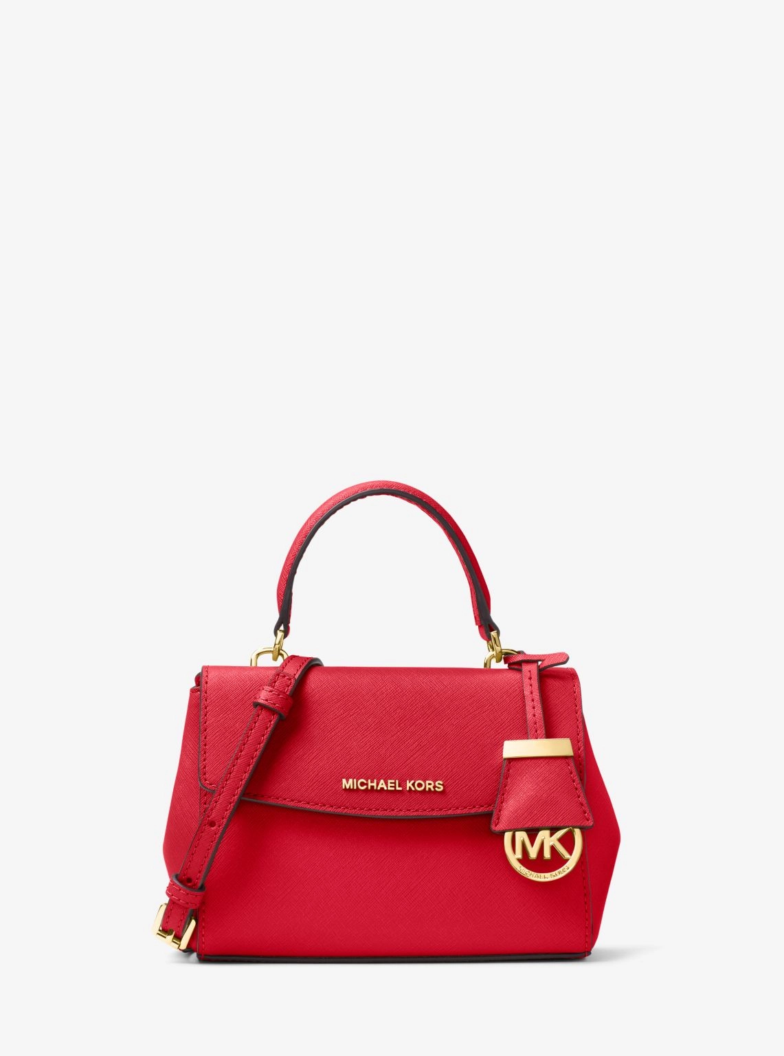 Ava Extra-Small Saffiano Leather Crossbody