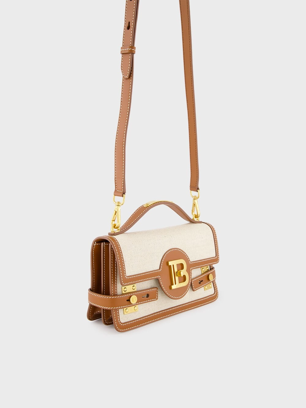 B-Buzz 24 Handbag in Canvas and Leather