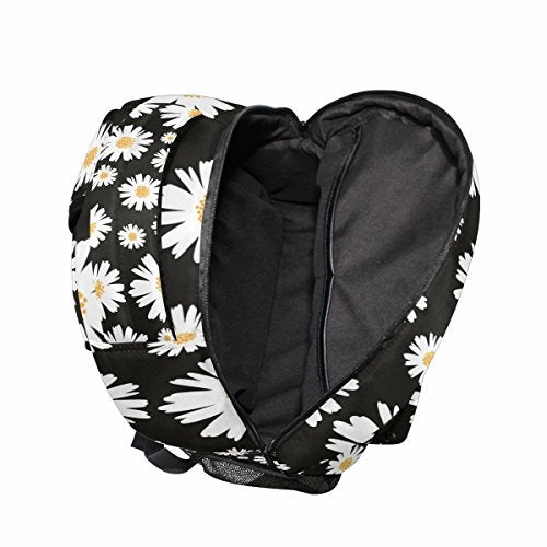 Backpack Travel Vintage Fresh Daisy School Bookbags Shoulder Laptop Daypack College Bag for