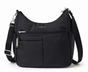 Baggallini Securtex Anti-Theft Free Time Hobo Crossbody