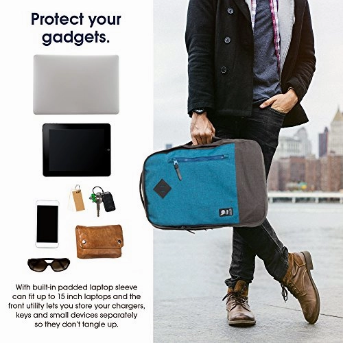 bago Fashion College Backpack for Travel, Business, Laptop & School (The Smooth Operator (Blue)