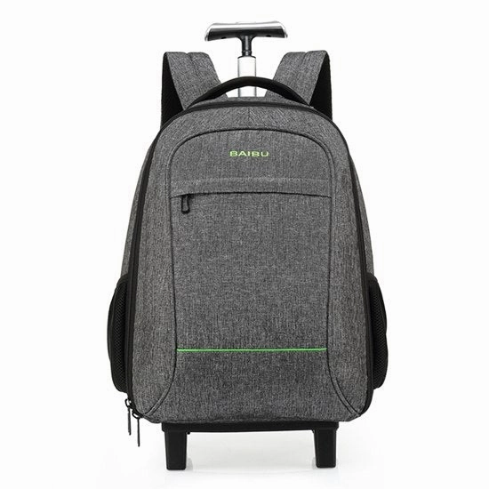 Baibu High Quality Waterproof Travel Trolley Backpack Luggage Bags Wheeled Carry-Ons Bags Large