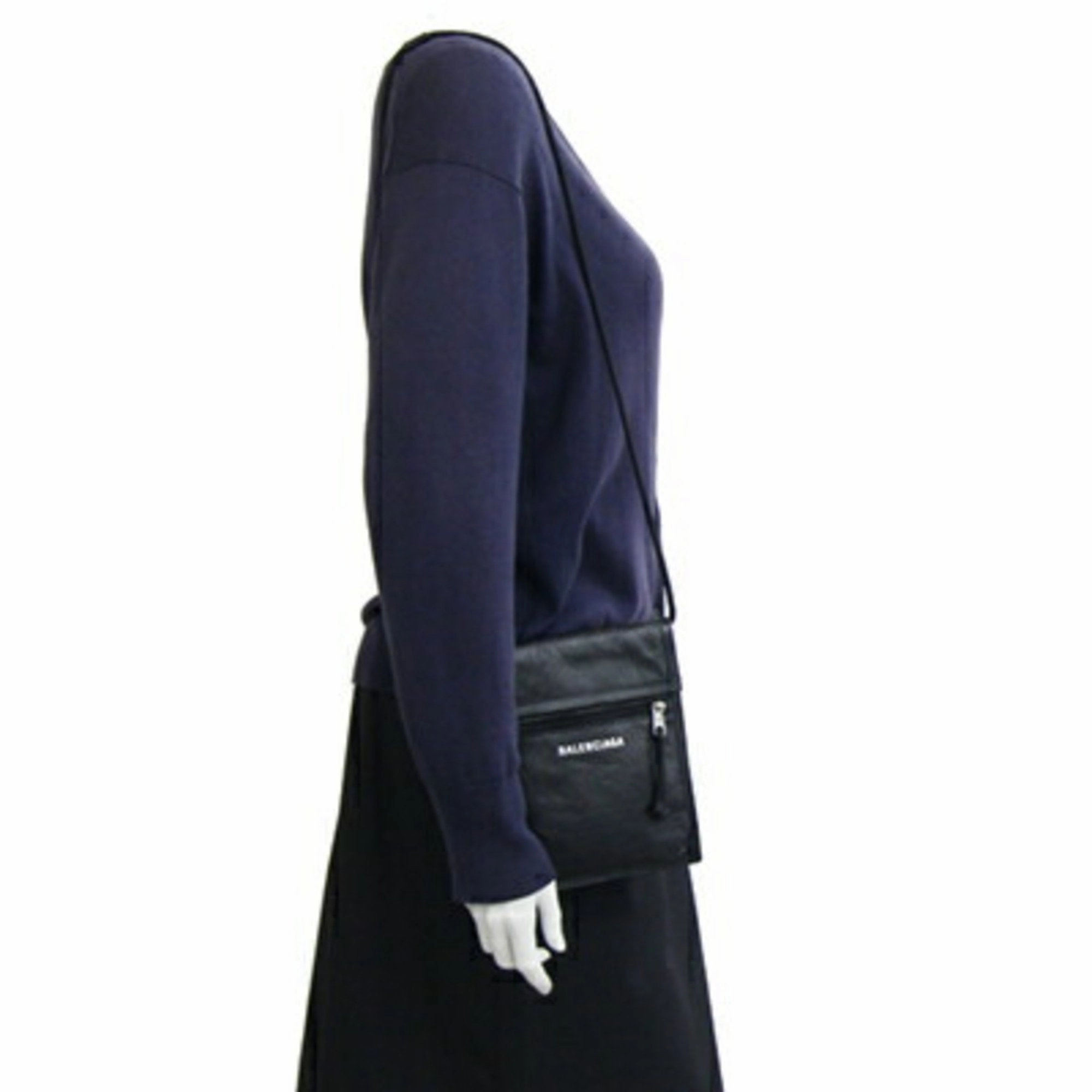 Balenciaga Leather Pochette Pouch Shoulder Bag (Pre-Owned)